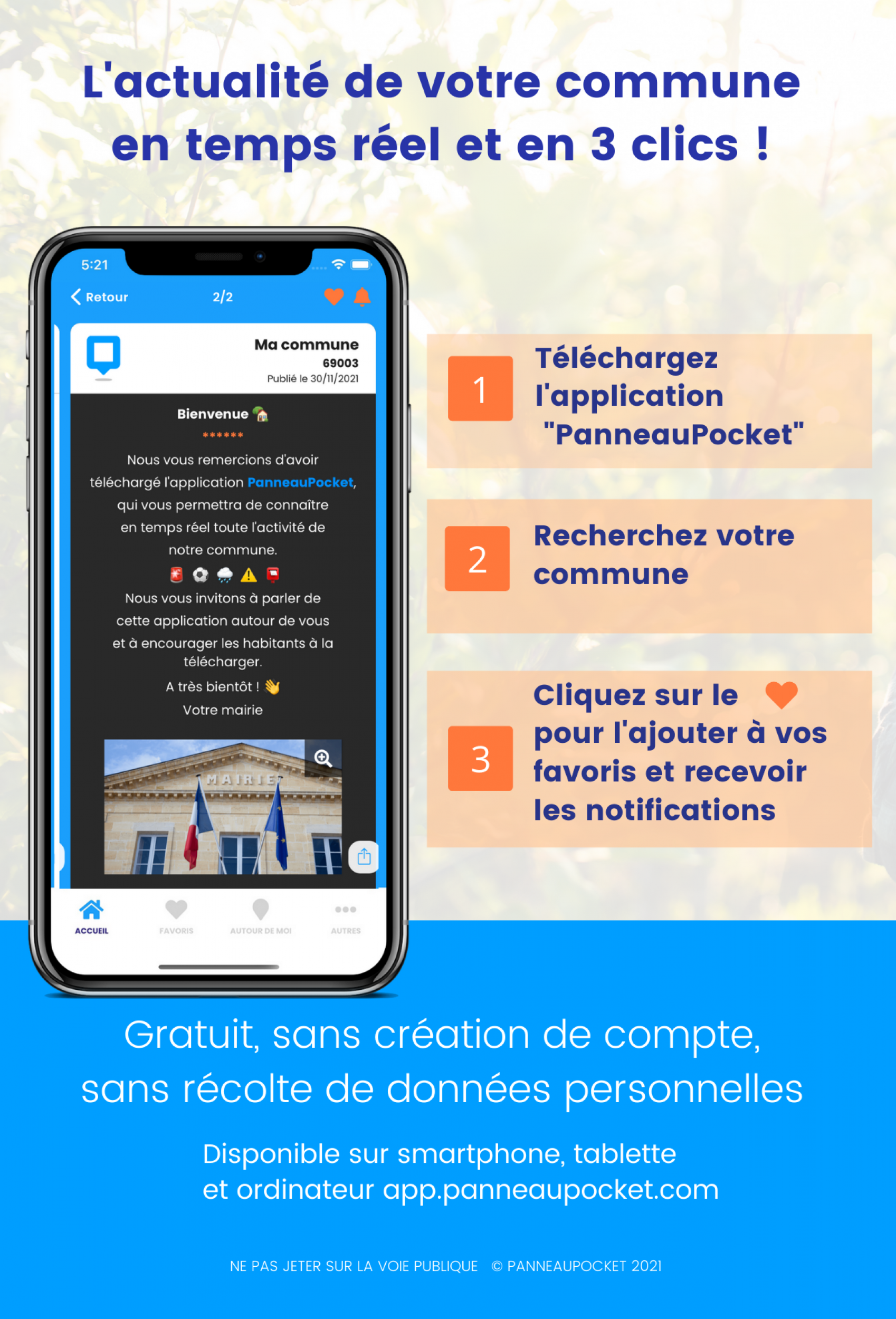 Panneau Pocket